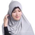 2017 Summer wonderful solid color hot drilling muslim instant scarf hijab